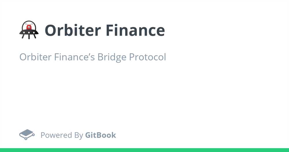 Laying the Foundation: Orbiter Finance's Inception