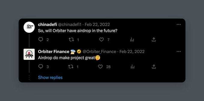 What You Need to Know About Orbiter Finance’s Token Distribution Plans and Possible Airdrops
